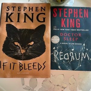 Stephen King Books.